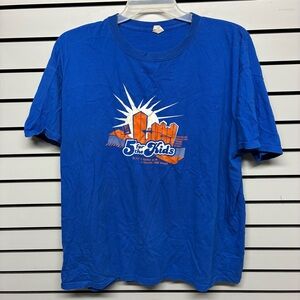 Jerzees Royal Blue Graphic Tee